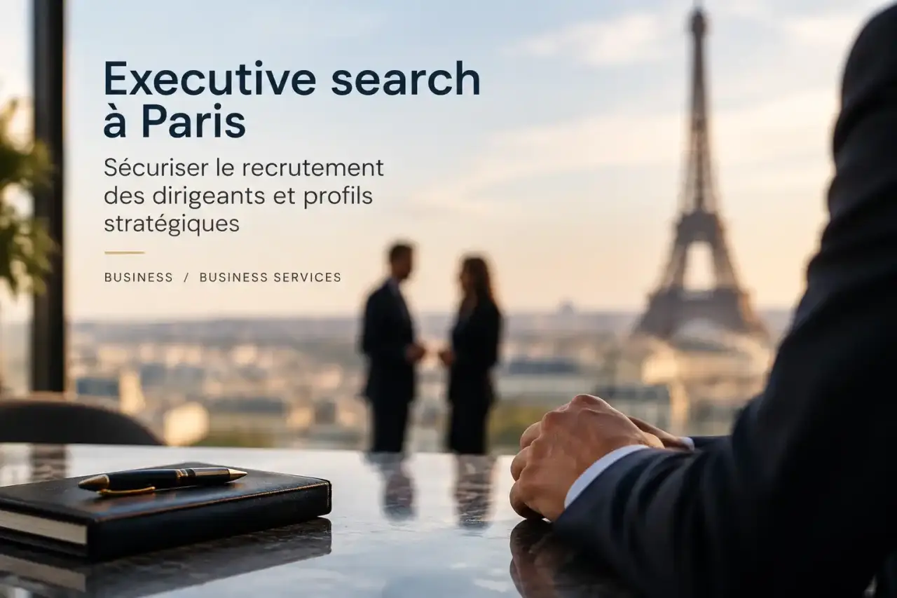 Executive search à Paris : sécuriser le recrutement des dirigeants et profils stratégiques